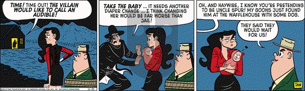 Rip Haywire on Wednesday November 1, 2017 Comic Strip