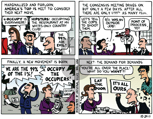 Ted Rall on Monday October 24, 2011 Comic Strip