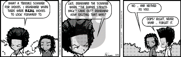 The Boondocks on Thursday April 9, 2009 Comic Strip