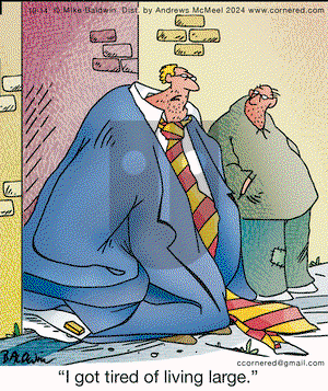 Cornered - Monday October 14, 2024 Comic Strip