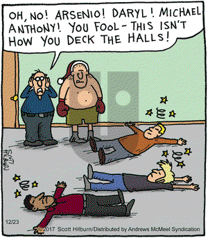The Argyle Sweater on Saturday December 23, 2017 Comic Strip