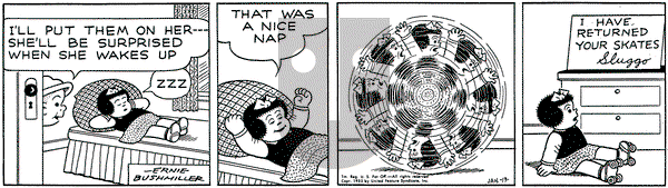 Nancy - Thursday January 13, 1955 Comic Strip