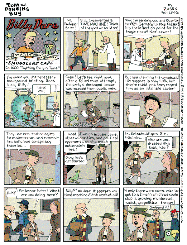 Tom the Dancing Bug - Friday February 5, 2021 Comic Strip
