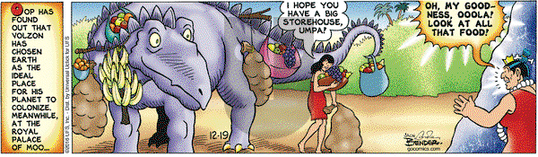 Alley Oop on Monday December 19, 2016 Comic Strip