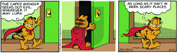 Garfield on Wednesday August 22, 1984 Comic Strip