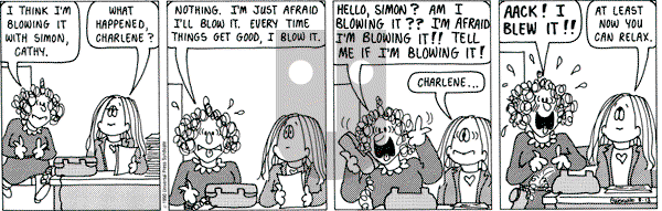 Cathy Classics on Monday August 13, 1990 Comic Strip
