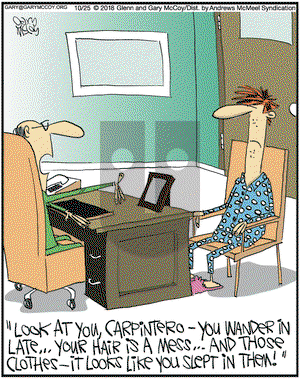 The Flying McCoys on Thursday October 25, 2018 Comic Strip