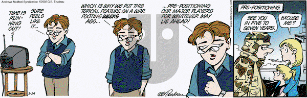 Doonesbury on Monday March 24, 2025 Comic Strip