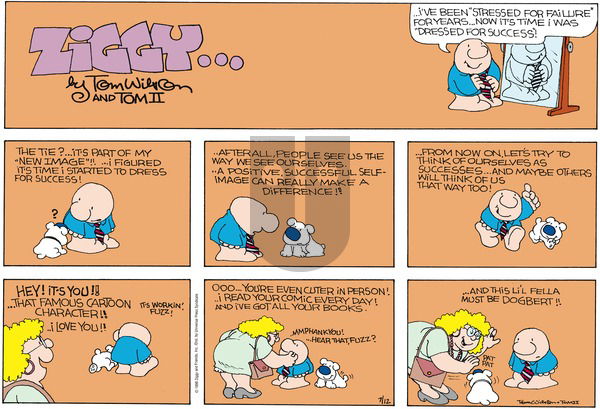 Ziggy on Sunday July 12, 1998 Comic Strip
