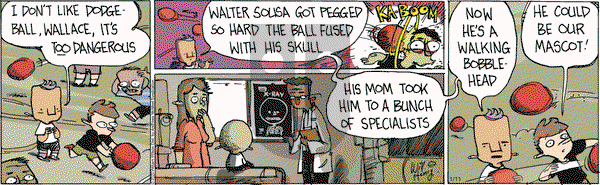 Wallace the Brave on Saturday January 11, 2020 Comic Strip