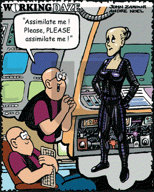 Working Daze on Thursday January 2, 2003 Comic Strip