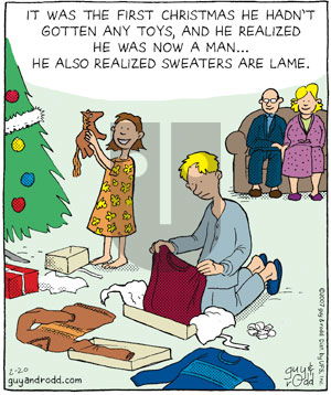 Brevity on Tuesday February 20, 2007 Comic Strip
