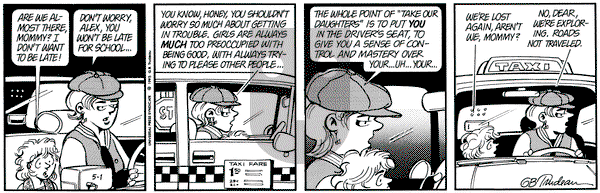 Doonesbury on Saturday May 1, 1993 Comic Strip