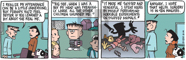 Pooch Cafe on Wednesday February 14, 2007 Comic Strip