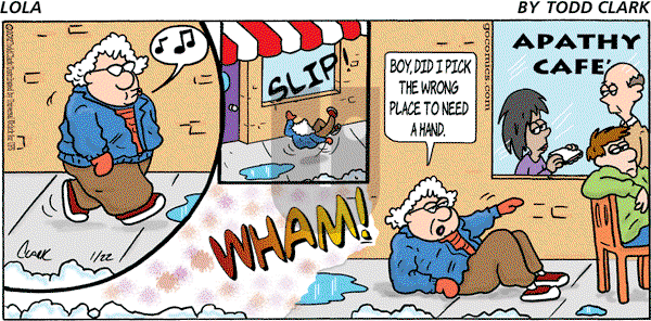 Lola - Sunday January 22, 2012 Comic Strip