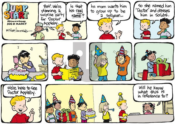 JumpStart - Sunday June 9, 2002 Comic Strip