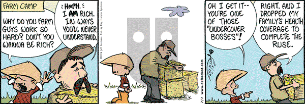 DeFlocked on Thursday July 7, 2016 Comic Strip