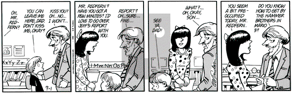 Doonesbury on Tuesday September 1, 1992 Comic Strip