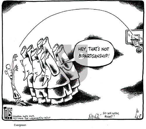 Tom Toles on Wednesday July 8, 2009 Comic Strip