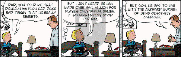 Tank McNamara - Saturday December 2, 2023 Comic Strip