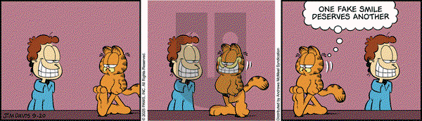 Garfield on Saturday September 20, 2025 Comic Strip