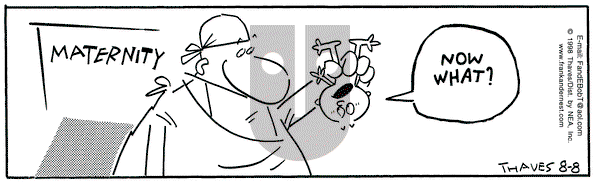 Frank and Ernest on Saturday August 8, 1998 Comic Strip