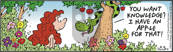 Frank and Ernest on Tuesday June 4, 2013 Comic Strip