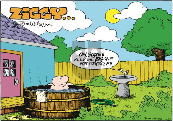Ziggy on Sunday February 12, 2012 Comic Strip