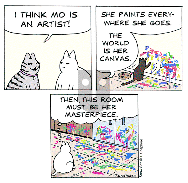 Snow Sez - Tuesday October 9, 2018 Comic Strip
