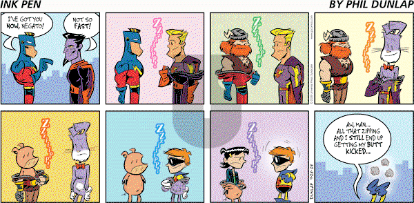 Ink Pen - Sunday September 28, 2008 Comic Strip