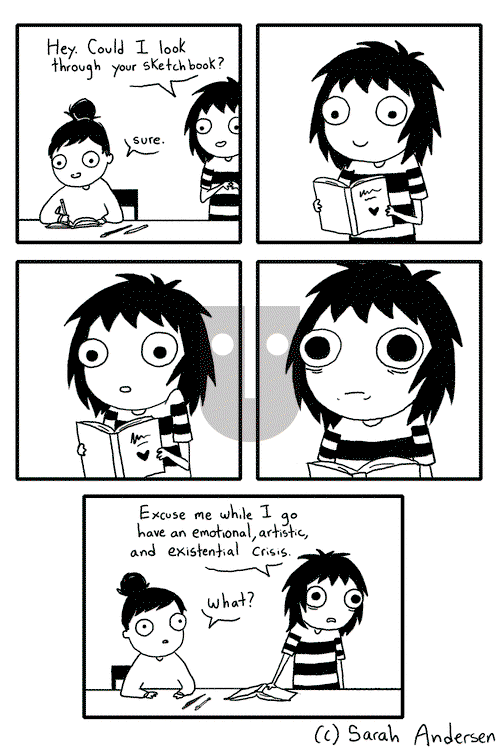 Sarah's Scribbles on Saturday September 15, 2018 Comic Strip