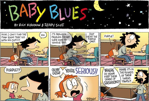 Baby Blues on Sunday June 5, 2011 Comic Strip