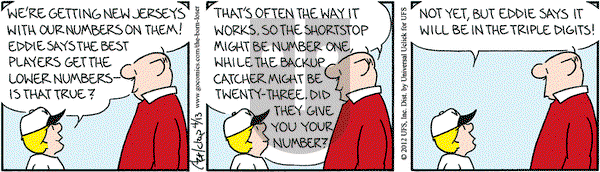 The Born Loser on Friday April 13, 2012 Comic Strip