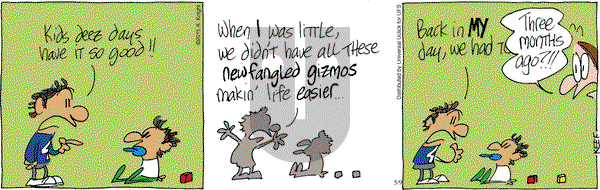 The Knight Life on Saturday May 9, 2015 Comic Strip