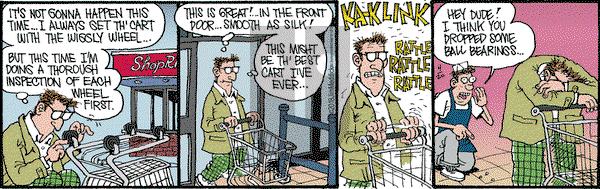 Monty on Friday April 20, 2018 Comic Strip