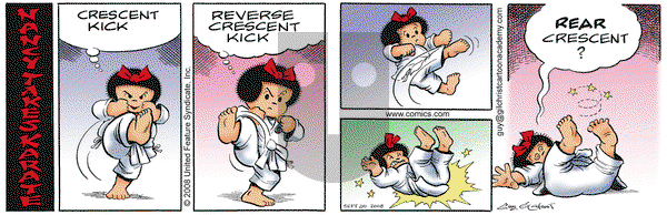 Nancy on Saturday September 20, 2008 Comic Strip
