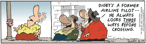 Frank and Ernest on Saturday August 19, 2006 Comic Strip