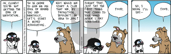 Get Fuzzy on Friday November 22, 2013 Comic Strip