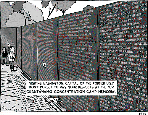 Ted Rall on Thursday March 9, 2006 Comic Strip