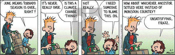 Frazz on Wednesday June 1, 2016 Comic Strip