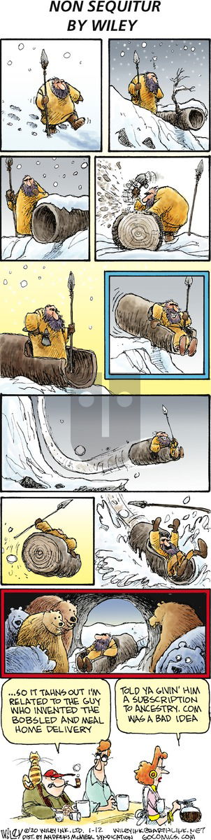 Non Sequitur on Sunday January 12, 2020 Comic Strip