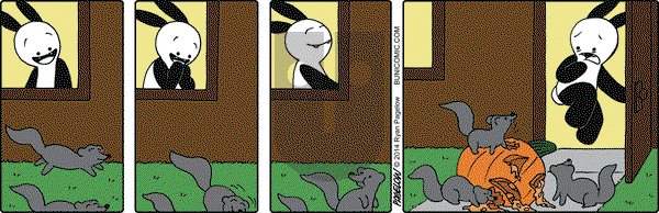 Buni on Wednesday November 5, 2014 Comic Strip