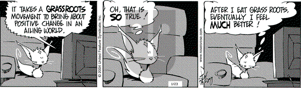 Rose is Rose on Friday January 23, 2004 Comic Strip