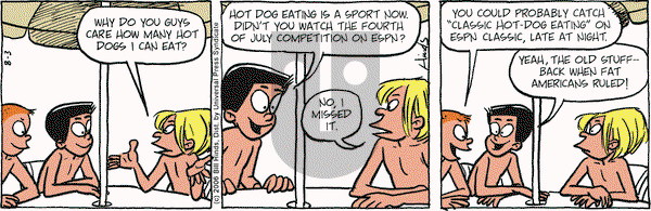 Cleats on Thursday August 3, 2006 Comic Strip