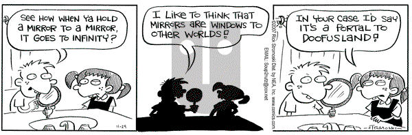 Soup to Nutz - Old on Thursday November 29, 2007 Comic Strip