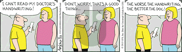 The Born Loser on Thursday July 23, 2015 Comic Strip