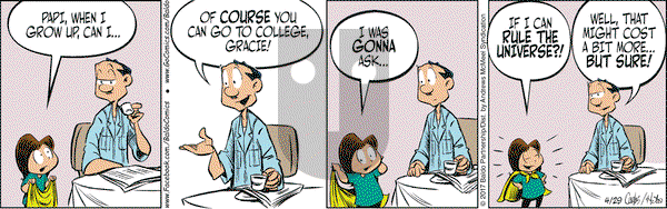 Baldo on Saturday April 29, 2017 Comic Strip