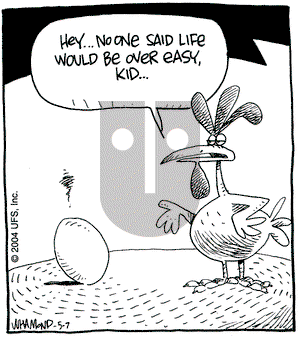 Reality Check on Friday May 7, 2004 Comic Strip