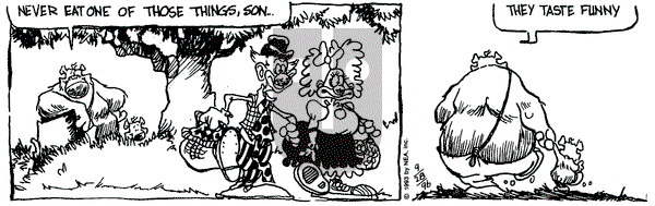 The Grizzwells on Saturday September 28, 1996 Comic Strip