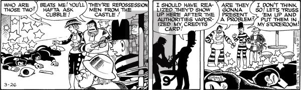 Alley Oop on Wednesday March 26, 1975 Comic Strip